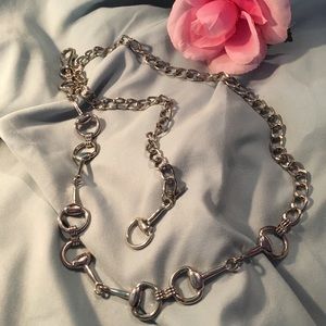 Vintage snaffle bit 🐎 chain belt